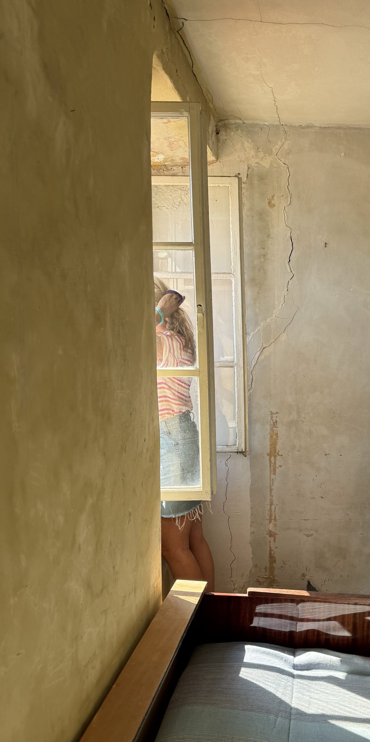 Staring out the window